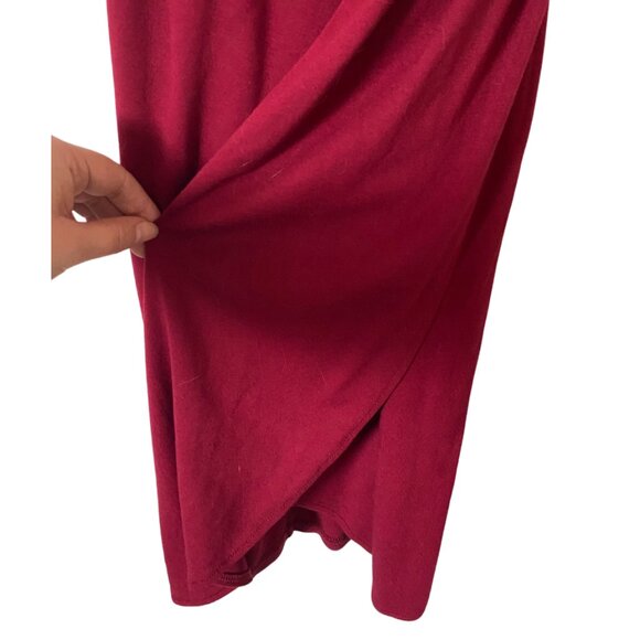 Red Spaghetti Strap Midi Dress - Picture 3 of 5